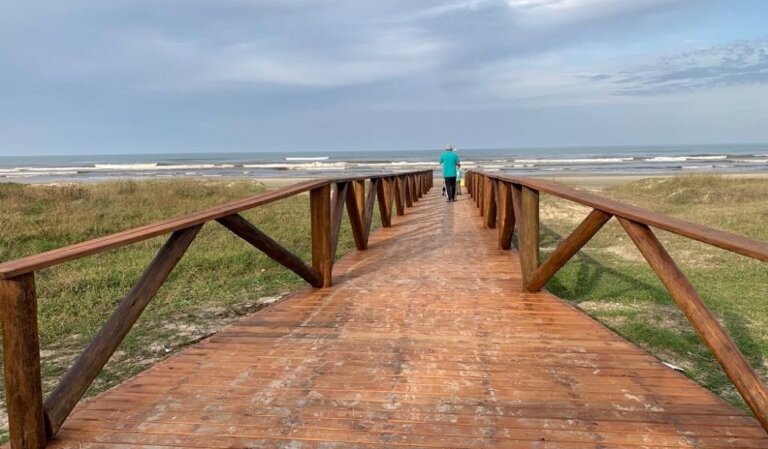 Novas Passarelas Na Beira Mar S O Inauguradas Em Tramanda