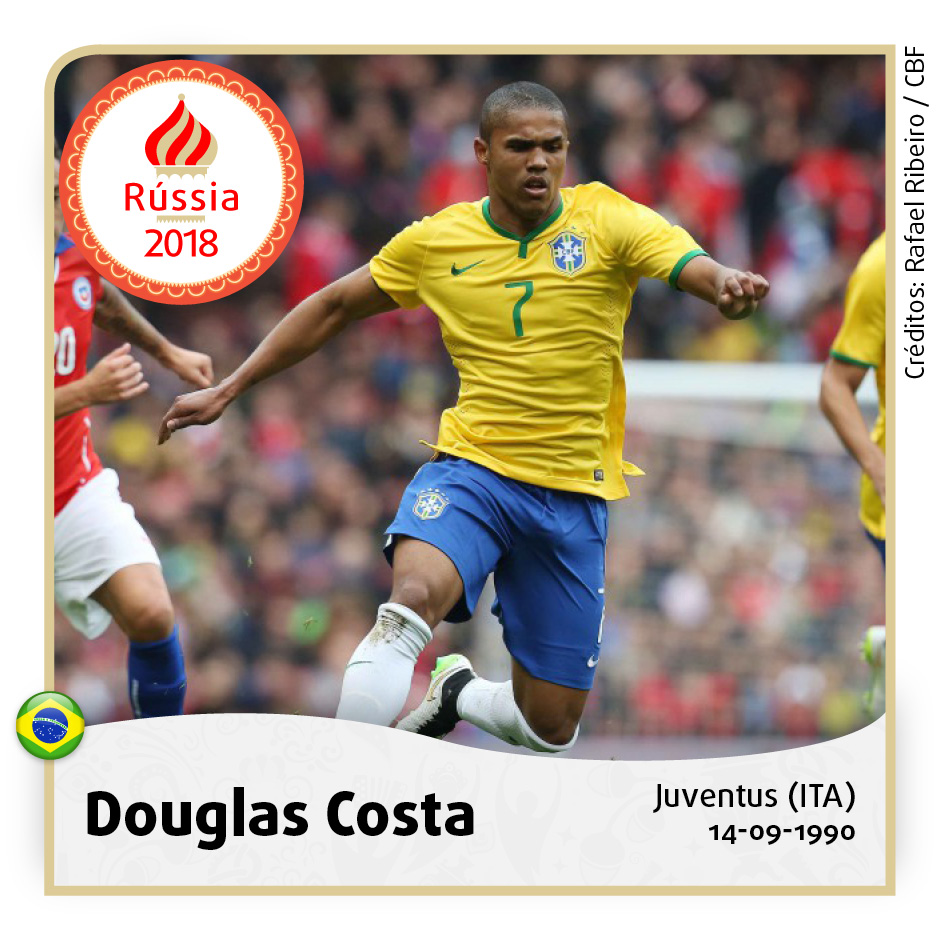 DouglasCosta SELEÇÃO BRASIL