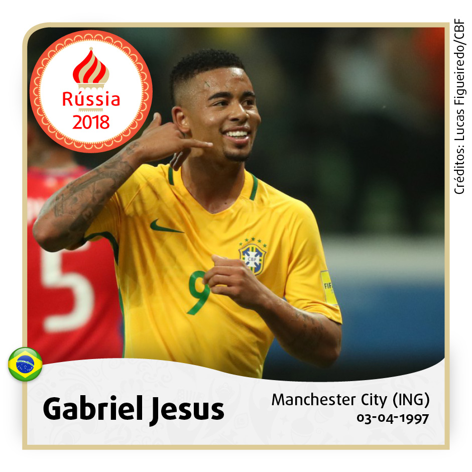 Gabriel Jesus SELEÇÃO BRASIL