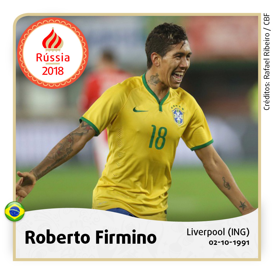 Roberto Firmino SELEÇÃO BRASIL