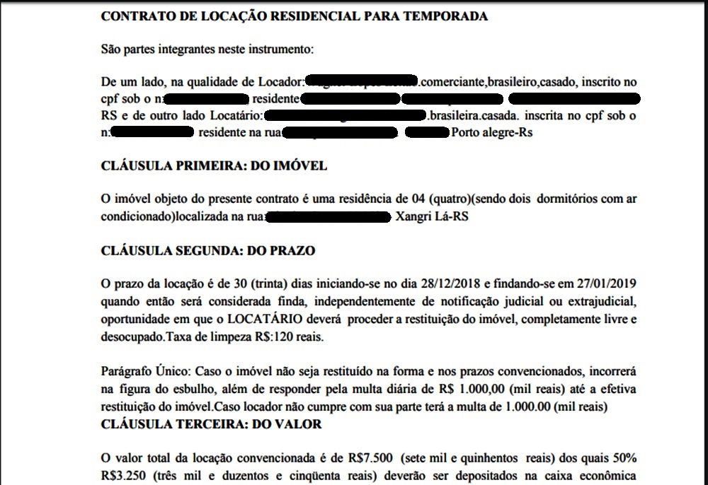 2612 CONTRATO GOLPE DO ALUGUEL