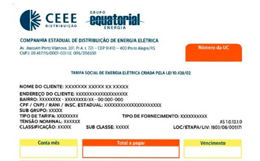 Ceee Grupo Equatorial Come A E Emitir Contas De Luz Em Novo Formato Veja O Que Muda Litoral